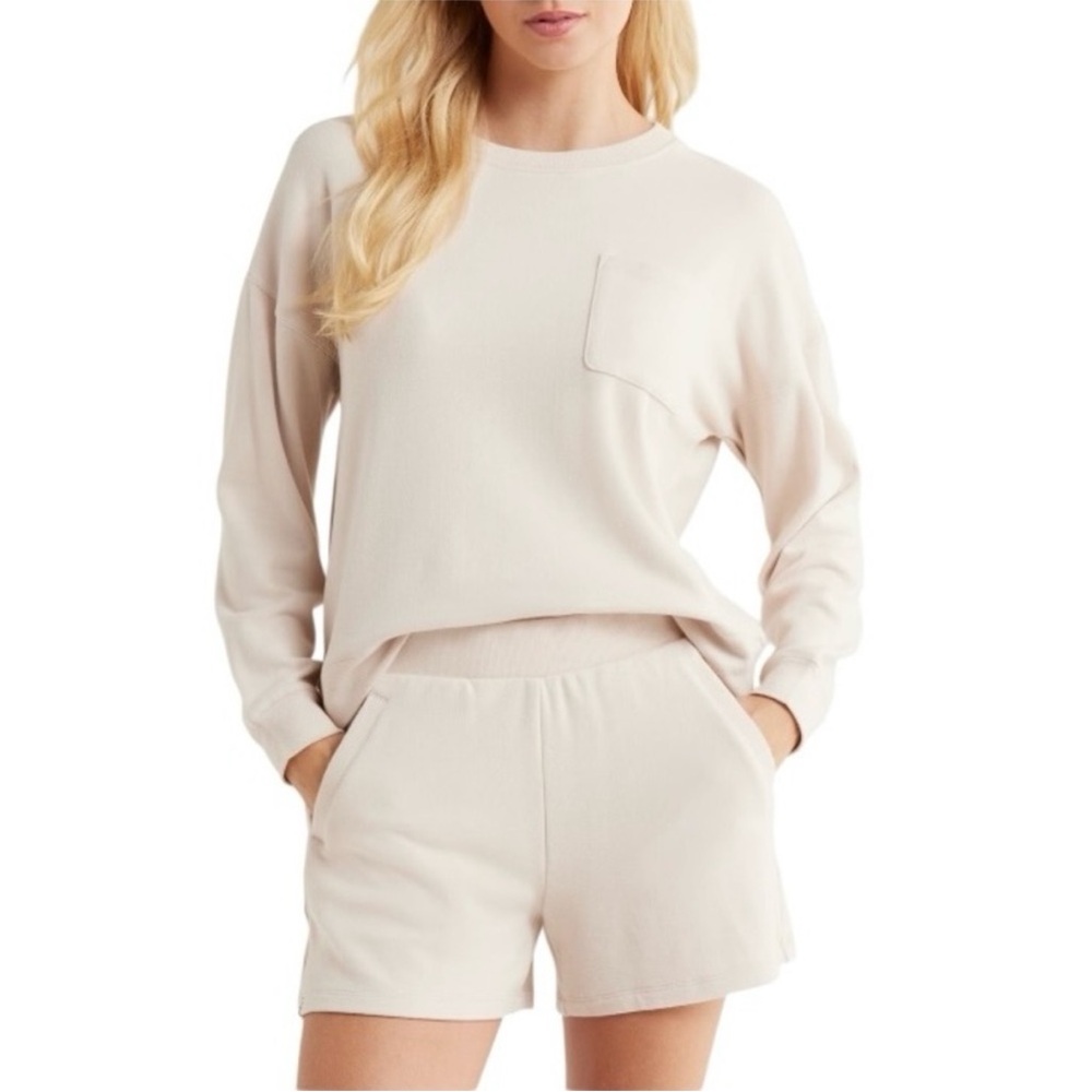 Barefoot Dreams Malibu Brushed Fleece Pajamas NWT SZ XL‎